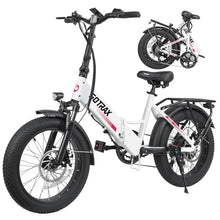 Gotrax R2 20" Folding Electric Bike White