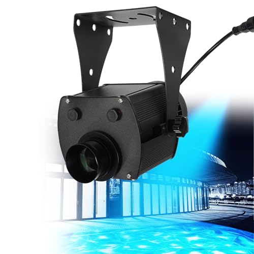 AETEREOS Water Light Projector Ocean Wave Light Outdoor Water Effect Night Projector, 5 Colors LED Waterproof for Wedding Party Landscape Wall Tree Decoration Monochrome-150W