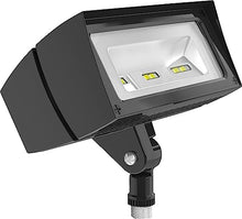 RAB Lighting FFLED18 2 Pack LED Floodlight for Landscapes/Façades/Security Lighting, 18W, 2400LM, Swivel Arm, 5000K Color Temp, Ultra-Efficient, 7H x 6V Beam Spread, Residential or Commercial Use