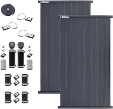 SolarPoolSupply DIY Solar Pool Heater Kit 2-4x8 / 2" I.D. Header