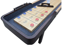Blue Wave Hathaway Merlot 9' Shuffleboard Table Espresso Natural