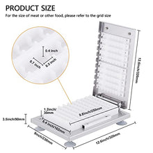 Etsuosy Manual Meat Skewer Maker Machine, Stainless Steel BBQ Grill Skewering Tool, 5.5 lbs