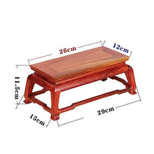 ZOCWJK Plant standPlant Base Stand Wooden Vase Base Trapezoidal Display Base Flower Pot Aquarium Bonsai Decoration Crafts Display Stand Base Stand for,One Color-Large