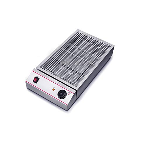 AFPSDLFJDLS Household Smokeless Electric Barbecue Machine Grill Smoke Free Iron Plate Heating