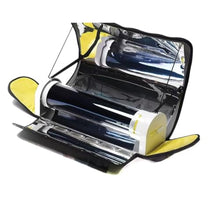 XIVUIFOI Portable Foldable Solar BBQ Grill - Smoke-Free Outdoor Oven for Camping, Picnics, Tailgating, Ideal for 3-5 People,Versatile for Outdoor Meals