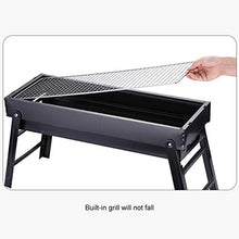 New Large BBQ Barbecue Grill Folding Portable Charcoal Outdoor Camping Picnic Burner Foldable Oven