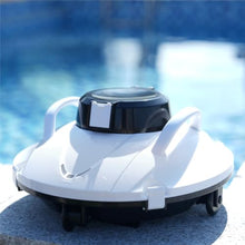 Pool Cleaner, Robot Vacuum Cleaner for Pool Cordless 5000mAh Electric Rechargeable Robotic Swimming Pool Cleaners Automatic Wireless
