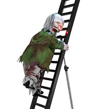 Mr. Halloween Super Climbing Zombie Musical Decoration, 10 Foot