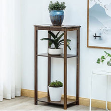 YYBOES Plant Pedestal Stand Plant Stand Living Room Flower Stand Balcony Flower Pot Stand Indoor Living Room Fish Tank Stand Bamboo Potted Plant Base Pedestal Stands for Display