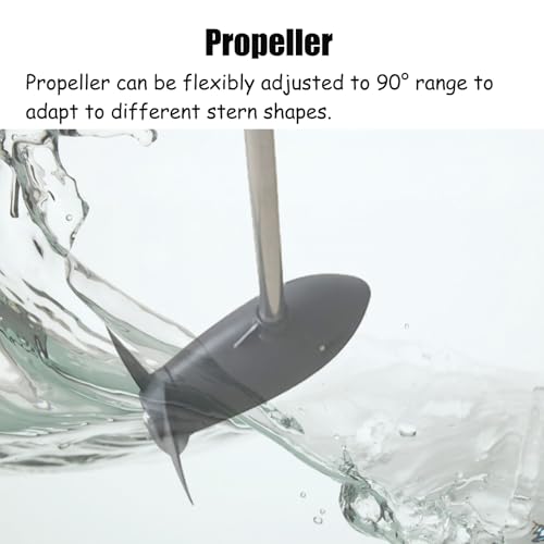 INTBUYING VPM Series 240lb Thrust Electric Outboard Motor 24V for Fishing Boat