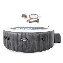 Intex PureSpa Plus Inflatable Hot Tub with Accessory Kit Gray