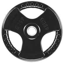 French Fitness Rubber Grip Olympic Weight Plate Set 450 lbs (New)