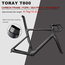 KABON Carbon Gravel Road Bike Black