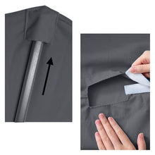 XIYYANUS Garden Umbrella Replacement, For Offset Patio Umbrella 8ribs Outdoor Sunshade(Gris,4x300CM/13x9.8ft)