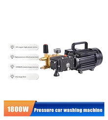 EliteBloom Ultra-High Pressure Car Washing Machine 1800W Portable Household Washing Machine Water Gun Water Pump Cleaning Tool,