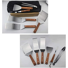 SDVantage 8PCS BBQ Grill Tools Set r - Extra Thick Stainless Steel Fork, Spatula& Tongs - Complete BBQ Accessories in Aluminum Case - Perfect Grill Gifts for Men