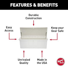 TaylorMade Stow 'N Go Medium Fiberglass Deep Dock Box White