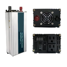 3500W DC to AC Solar Inverter Pure Sine Wave Converter Full Power 12V/24V/36V/48V/60V to 100V/110V/120V/220V/230V/240V Motor(48V,100V,France)