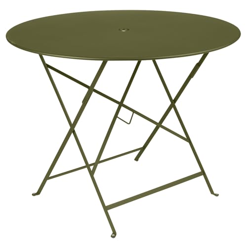 Fermob Bistro 38" Round Table - Pesto