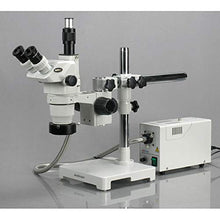 AmScope Professional Trinocular Stereo Zoom Microscope 2X-45X Clear