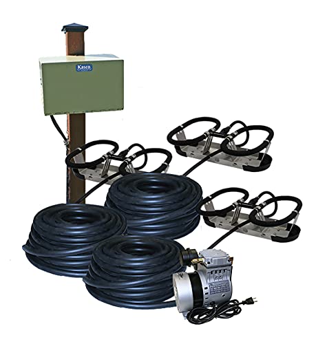 Kasco RobustAire Diffused Aeration, 3 Diffusers, 1/2HP 120V Compressor