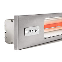 Infratech SL Series Slimline Single Element Anodized Aluminum 63.5" 3000W Silver Bronze Outdoor Heater