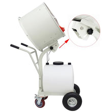 WYDDDARY Industrial Misting Cooling Spray Fan Hand Push Misting Fan Humidification and Watering with Single Motor and 60L Water Tank 110V
