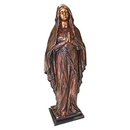 Design Toscano Blessed Mother Garden Statue Cast Bronze