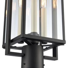Elk Home 90005/3 Gladwyn - 3 Light Outdoor Post Light in Farmhouse Style-21.5 Inches Tall and 8.25 Inches Wide