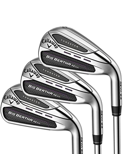 Callaway Big Bertha REVA Women's Iron Set Right Graphite Eggplant