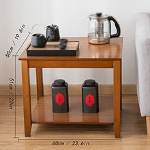 HASMI Living Room Table Coffee Table Table Stand Sofa Side Tea Table, Used for Living Room Bedroom Office Industrial Square Multifunctional Table Outdoor Side Table (Color : B)