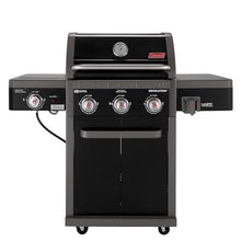 Coleman Revolution 3-Burner Gas Grill with Side Burner, Convertible Propane to Natural Gas, 45,000 + 13,000 BTU, 650 sq in, Outdoor BBQ Grill