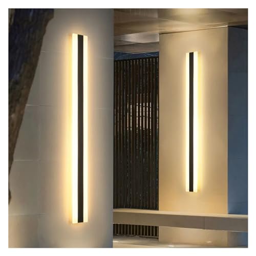 ntumLeap Waterproof Ip65 Outdoor Strip Aluminum Wall Light Rust Porch Garden Wall Lamp Fixtures Garage Wall Light Garden Porch Sconce Light, Pendant Lights,A-L240cm