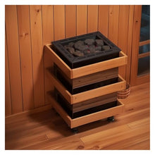 POGHDBXA Sauna Accessories, Household Electric Sauna Stove with External Temperature Control, Dry, Room, Sweat(380V,7.5KW)
