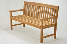 TeakFurnitureOutlet Devon 5 Feet Bench A-Grade Teak Luxurious Outdoor Garden Patio
