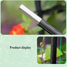 Garden Metal Climbing Plant Support, Tubular Structure 1.8m Flowers Steel Weather Resistant Powder Coating Frame Stand Growth Support(