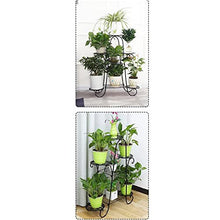 Flower Stand Indoor Multi-Story Flower Stand Rack Floor-Standing Living Room Balcony Flower Pot Shelves (Color : White-Patch Five-Pointed star4, Size (Onecolor