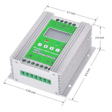 Lakenbroade 3000W Wind Solar Hybrid Charge Controller PWM 600W Wind + 400W Solar Boost Charge Technology Digital Intelligent Regulato 1500W Wind + 1500W Solar Wind Power Accessories,12V