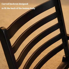 POLGDW Patio Folding Chairs Wood, Outdoor Dining Chair Stackable, Camping Beach Chair, Foldable Outdoor Sling Chairs for Patio Porch Yard Balcony, No Assembly Required