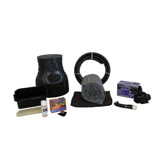 HALF OFF PONDS Savio Pond Free 4000 GPH Waterfall Kit 15 x 20 Ft EPDM Liner