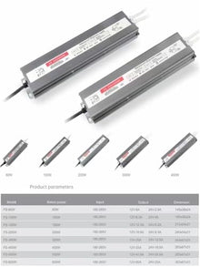 LED Supply 100W 150W 200W 300W 400W 500W 600W Lighting DC12V DC24V Waterproof IP67 Lamp(300Watts,DC12V)