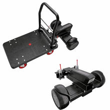 Motorized Electric Cart Dolly, 660 lbs Capacity, 800W Power Motor, 48V 15.6Ah Battery, Quiet Operation, Foldable Platform Cart for Warehouse, Garden, Heavy Duty Transport