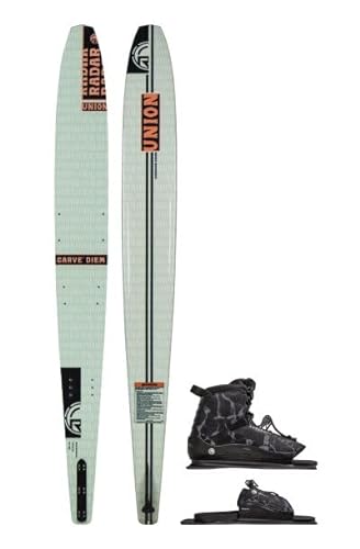 Radar Women's Union Waterski w/Lyric Boot - SM & Lyric ARTP Mint/Black/Orange