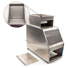 TsoLay Bird Feed Blown Shell Splitter, Birds Feed Wind Sheller Selection Screening Machine with Adjustable Speed Fan, 60-80 Kg/Hour, Stainless Steel, for Millet, Miscellaneous Grains, Rice, Beans