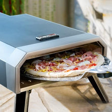 Royal Gourmet Pizza Oven Compact Gas Pizza Grill with Pizza Stone 4 kW Gas Oven with Gas Hose & Regulator Oven with Folding Legs for Outdoor Camping