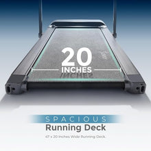 Sunny Health & Fitness Pegasus Smart Treadmill Gray
