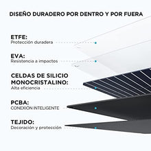 EF ECOFLOW 110W Portable Solar Panel, Foldable with Carry Case