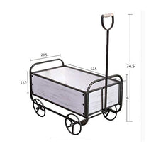 MIIKHI Plant Stand Plant Stand/Plant Display American Inrial Retro Flower Stand Personality Storage Cart Home Garden Flower Stand Decoration Ornaments Indoor Flower Pots St