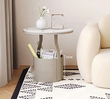 NRFJFOP Sofa Side Table Rock Slab Storage Corner Living Room Sideboard Bedside Removable Small Coffee
