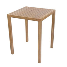 Christopher Knight Home Gree Acacia Wood Patio Bar Table and Chairs Set of 2, 3-Piece Wooden Outdoor Bar Set, Comfy Bar Stools Set of 2 with Bar Height Table, Light Beige+Light Brown